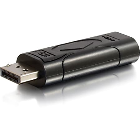 C2G DisplayPort to HDMI Adapter - DisplayPort to HDMI Converter - 1x DisplayPort Male Digital Audio/Video - 54151