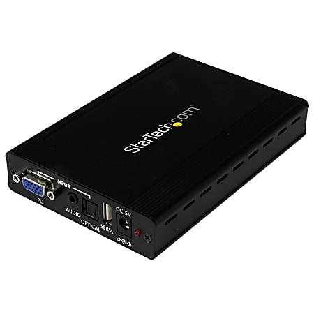 StarTech.com VGA to HDMI Converter with Scaler -