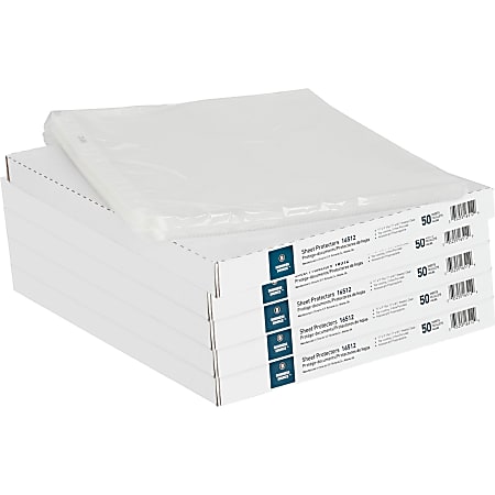 Business Source Sheet Protectors - For Letter 8