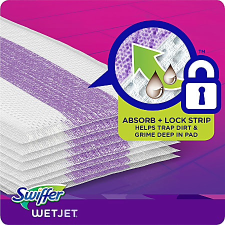 Swiffer WetJet Starter Kit PurpleSilver - Office Depot