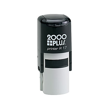 Custom 2000 PLUS® Self-Inking Stamp, R17, 9/16" Diameter Impression