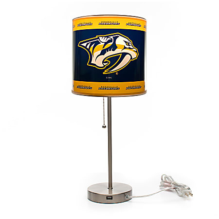 Imperial NHL Table Lamp, 19"H, Nashville Predators