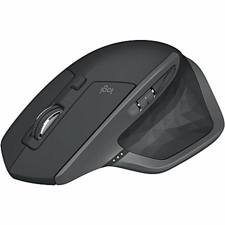 Logitech MX Master 2S - Darkfield - Wireless - Bluetooth/Radio Frequency - 2.40 GHz - Graphite - USB - 4000 dpi - Scroll Wheel - 7 Button(s)