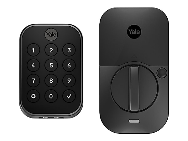 Yale Assure Lock 2 YRD430-BLE-BSP - Door lock - combination, smartphone app - smart lock - keypad - black suede