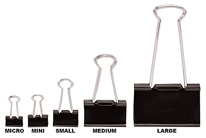 Extra small binder clips cheap