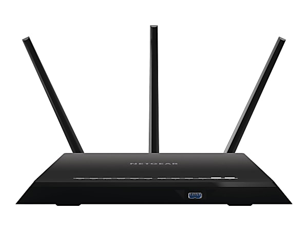 NETGEAR R7000 - Wireless router - 4-port switch - GigE - Wi-Fi 5 - Dual Band