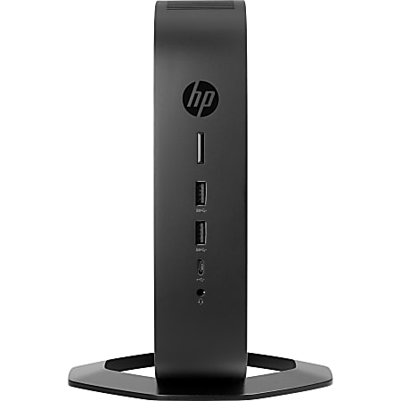 HP t640 Thin Client Desktop PC, AMD Ryzen™ R1505G, 8GB Memory, 32GB Flash Memory, Windows® 10 IoT Enterprise, WiFi 6