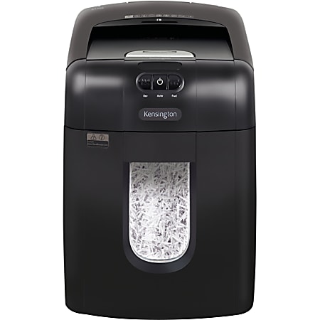 Kensington OfficeAssist Auto Feed Shredder A1300 Anti-Jam Cross Cut - Non-continuous Shredder