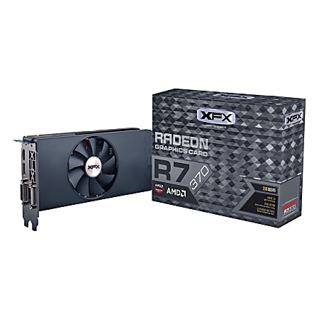 XFX Radeon R7 370 Graphic Card - 995 MHz Core - 2 GB GDDR5 - Dual Slot Space Required