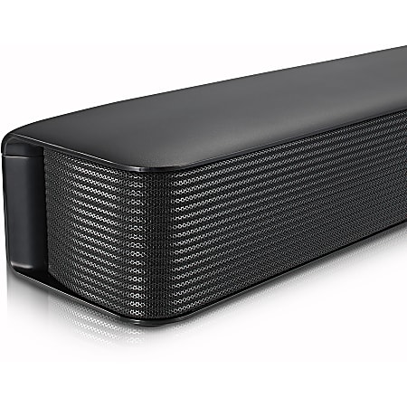 LG SK1 2.0 Channel High Resolution Soundbar Speaker Black - Office
