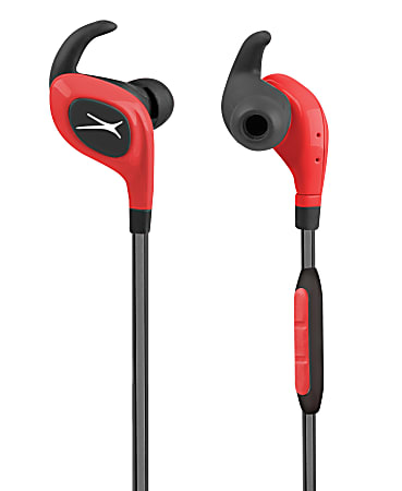 Altec Lansing® Bluetooth® Waterproof Sport Earbud Headphones, Red, MZX399-DR-WM
