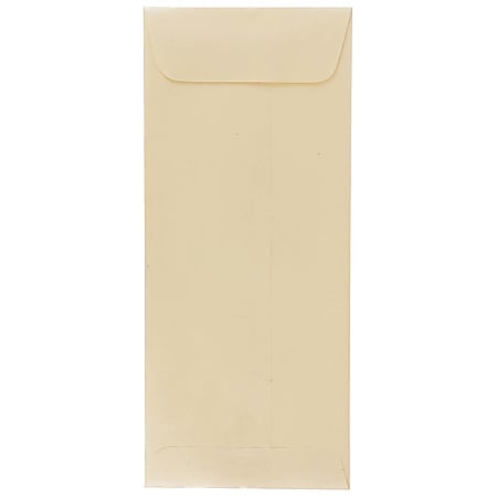 JAM Paper® Policy Envelopes, #10, Gummed Seal, Opal Stardream, Pack Of 50 Envelopes