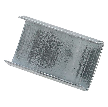 Open/Snap On Regular Duty Steel Strapping Seals, 5/8" x 1", Case Of 5,000