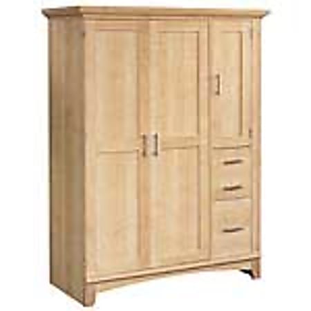 Sauder® Sweet Maple Computer Armoire