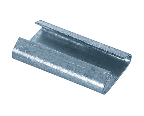 Closed/Thread On Regular Duty Steel Strapping Seals, 3/4" x 1",Case Of 5,000