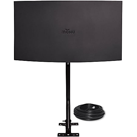 Mohu Sail Outdoor-Attic Amplified TV Antenna With Mast
