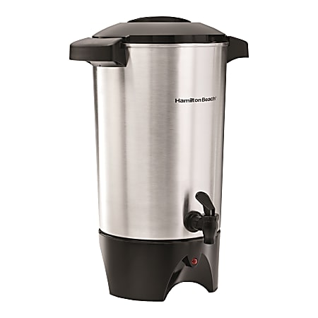 Hamilton Beach 40515 Coffee Urn 42 Cups Multi serve Silver