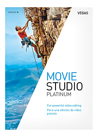 Magix Vegas Movie Studio 14 Platinum, Disc, 639191920714