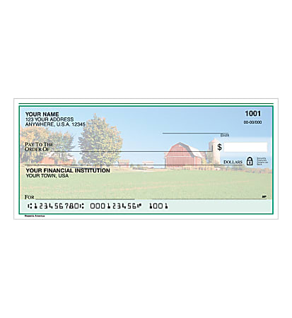 Harland Clarke Personal Checks Majestic America Pack Of 50 ODP Business Solutions