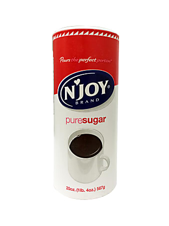 N'JOY® Sugar, 20 Oz. Canister