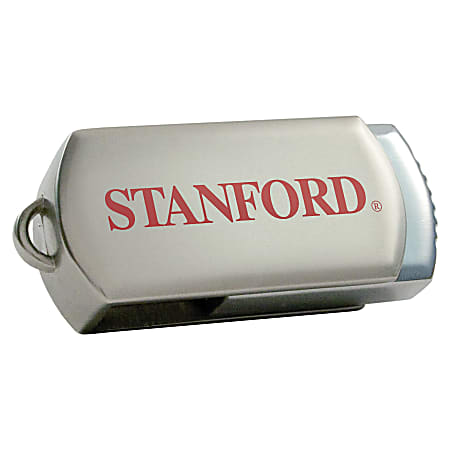 Centon DataStick Twist USB Flash Drive, 4GB, Stanford University Cardinal