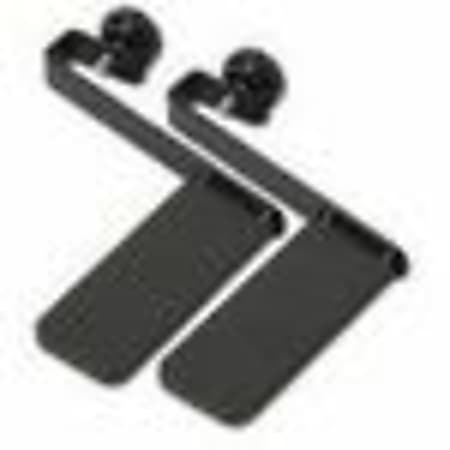 APC NetShelter Cable Management, Cable Ladder Attachment Kit, for Data Cable Partitions, Black - 1 Each