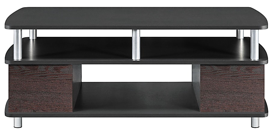 Ameriwood™ Home Coffee Table, Cherry/Black