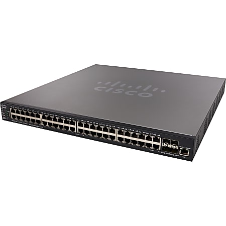 Cisco SX550X-52 52-Port 10GBase-T Stackable Managed Switch -