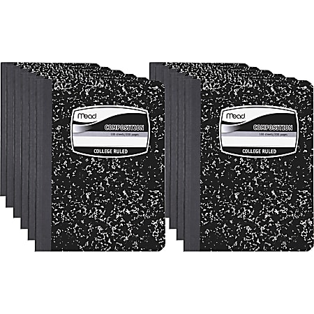 Mead® Composition Books, 7.5" x 9.75", College Ruled,
