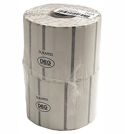 Date Code Genie Removable Blank Labels, DCG-DP22-2, Square, 2" x 2", White, 750 Labels Per Roll, Case Of 4 Rolls