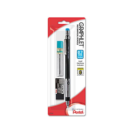 Pentel® Graphlet Mechanical Pencil, 0.7 mm, Blue Barrel