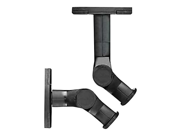 Sanus WMS3 - Mounting kit (wall/ceiling mount, bracket adapter) - Tilt & Swivel - for speaker(s) - black