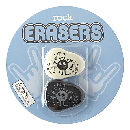 Fun Erasers Assorted No Theme Choice - Office Depot
