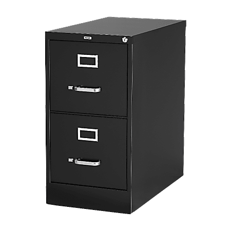 Lorell® Fortress 22"D Vertical 2-Drawer Letter-Size File