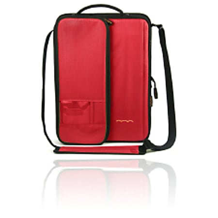 Higher Ground Shuttle 2.1 Carrying Case for 11" Notebook - Red - Water Resistant, Heat Resistant - Fabric, Foam Interior - Hand Carry, Shoulder Strap - 13.3" Height x 10" Width x 2.5" Depth