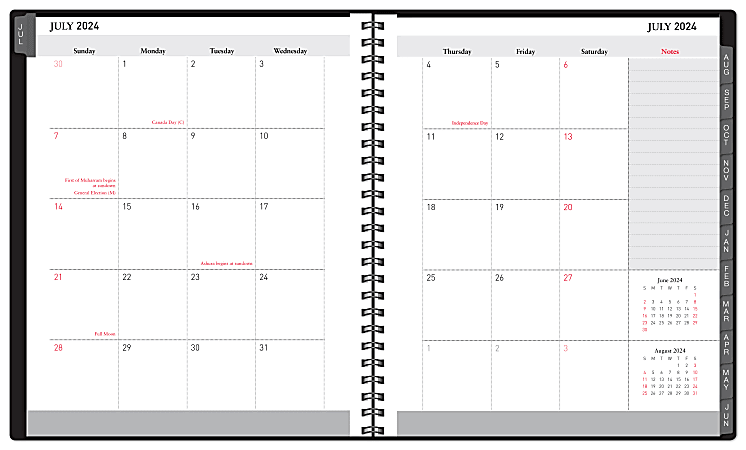 2024 2025 Office Depot Brand 14 Month WeeklyMonthly Academic Planner