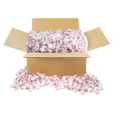Office Snax Peppermint Hard Candy, 10 Lb Box