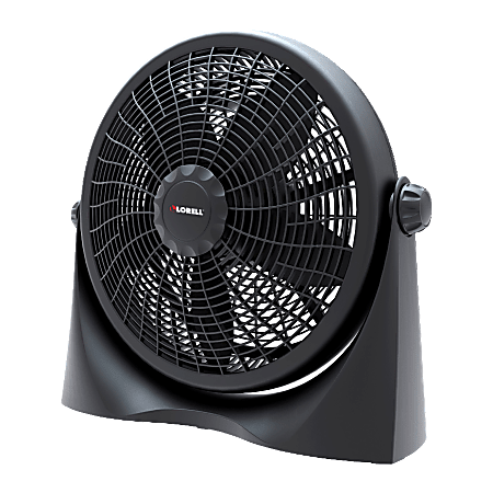 Lorell® 16" 3-Speed Tilt Box Fan, Black