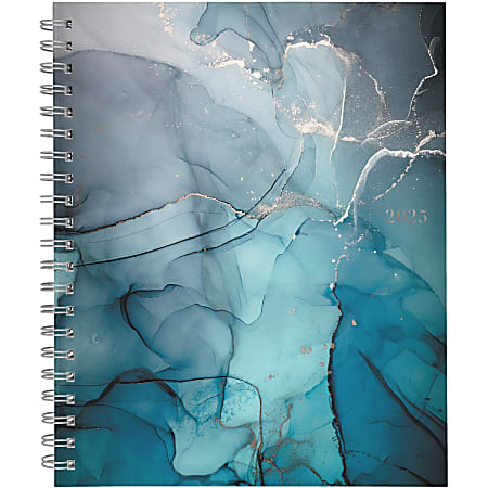 2025-2026 Cambridge Weekly/Monthly Planner, 8-1/2” x 11”, Glacier, January To December