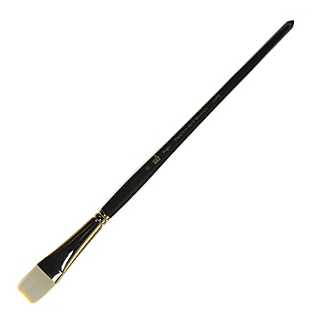 Princeton Series 6300 Paint Brush, Size 12, Bright Bristle, Synthetic, Blue