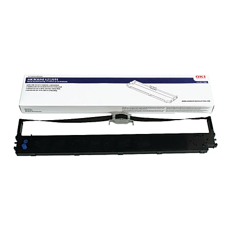 Oki Ribbon Cartridge - Dot Matrix - 3 Million Characters - Black - 1 Each