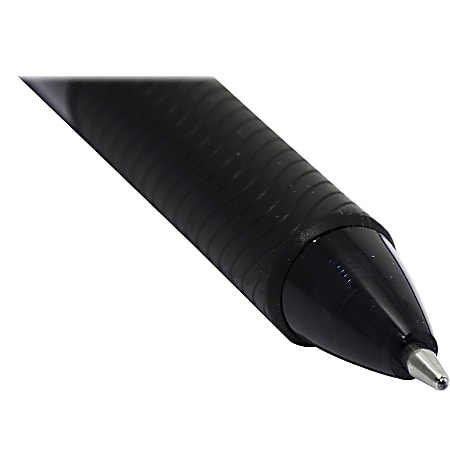 Pentel EnerGel NV Liquid Gel Pens Medium Point 0.7 mm Black Ink Pack Of 12  Pens - Office Depot
