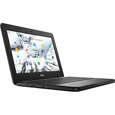 Dell Chromebook 11 3000 3100 11.6" Touchscreen 2 in 1 Chromebook - HD - 1366 x 768 - Intel Celeron N4020 Dual-core - 4 GB RAM - 32 GB Flash Memory - Black - Chrome OS - Intel HD Graphics - 13 Hour Battery