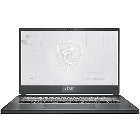 MSI WS66 WS66 11UMT-220 15.6" Touchscreen Mobile Workstation - Intel Core i9 11th Gen i9-11900H Octa-core 2.50 GHz - 64 GB  - 1 TB SSD - Black - Windows 10 Pro - NVIDIA Quadro RTX A5000 with 16 GB