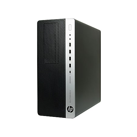 HP EliteDesk 800 G3 MT Refurbished Desktop PC, Intel® Core™ i5, 32GB Memory, 512GB Solid State Drive, Windows® 10, J1-800G3TA06