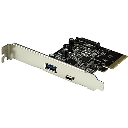 StarTech.com Replaced by PEXUSB311AC3 - Dual Port USB 3.1 Card - 1xUSB-C / 1xUSB-A - 10Gbps per port - Expansion Card - USB 3.1 PCI-E Card