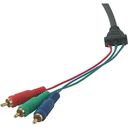 C2G 6ft Ultima HD15 Male to RCA HDTV Component Video Breakout Cable