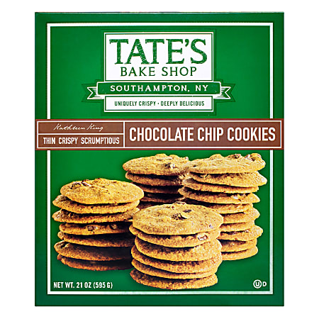 Tate's Bake Shop Chocolate Chip Cookies, 21 Oz