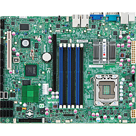 Supermicro X8STi Server Motherboard - Intel X58 Express Chipset - Socket B LGA-1366 - Retail Pack