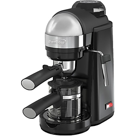 Brentwood 800W 20 Oz Espresso And Cappuccino Maker Black - Office Depot
